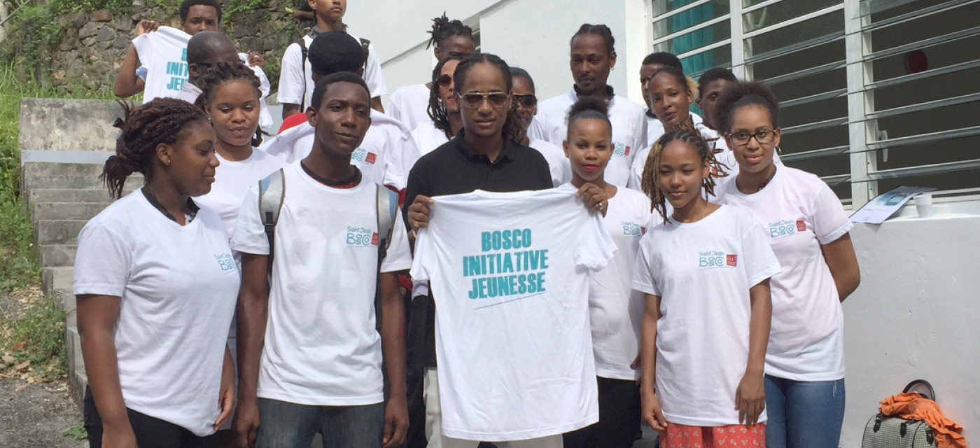 Bosco Initiative Jeunesse, un travail autour de la mobilisation sociale et professionnelle des 16-25 ans en Guadeloupe (c) Apprentis d'Auteuil