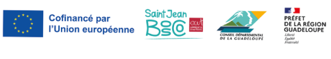 logos conseil départemental, union européenne, prédfecture, association saint jean bosco et apprentis auteuil