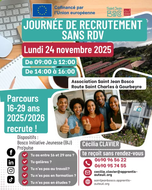 24/11/2025 recrutement sans rdv