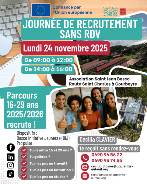 24/11/2025 recrutement sans rdv