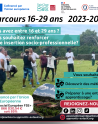 FLYER PARCOURS 16-29 ANS RECRUTEMENT 2023/2024 COFICNANCE PAR L'UE